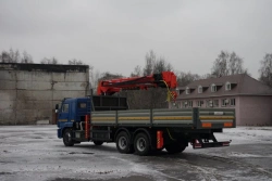 Hydraulic Loading Crane Truck KMA on KAMAZ 65117 64K02N-UG