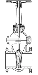 Steel Wedge Gate Valves for Oil and Gas Industry (AZ110; AZ120)