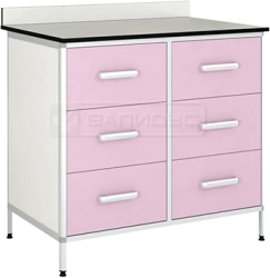 Stationary Cabinet with 6 Drawers TБ-7КН