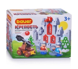 Educational Building Toy for Kids - Bauer Castle Series Catapult, 74 Pieces, Art. 462