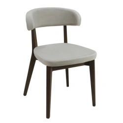 Wooden Frame Cindy Chair with Soft Seat and Backrest