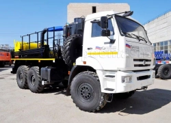 Hot Oil Paraffin Removal Unit UZST03 Model 6891-22 on KAMAZ 5350-D5