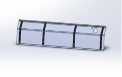 Ceiling Panel L=2401 Model 5299-403P-5702022-20