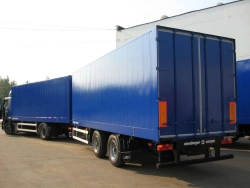 Two-Axle Cargo Trailer ZG-224ST for Safe Transport