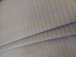 Cotton Fabric "Zimushka" Plain Weave with "Gofre" Finish, 220cm Wide