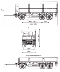 Heavy-Duty Tri-Axle Trailer 8495-02A with CEYLAN AS-1210-225-ST-OV Axles, 12 Ton Capacity