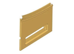 Outer Lower Door Panel for Driver's Partition - 529220-7805032-60