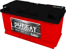 Lead-Acid Starter Battery 6ST-90VL RUSBAT Euro