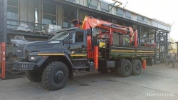 Hydraulic Crane Truck KMA Ural 4320 U0K03N-4Z180