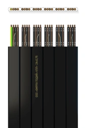 Flat Elevator Cable Frost-Resistant KPLm 24x0.75