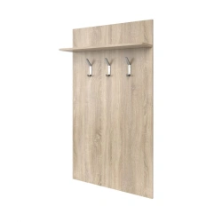 Wall-Mounted Coat Rack with Shelf, 800x200x1170mm
