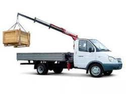 Truck with Crane Manipulator 3009D on GAZ Chassis 3302