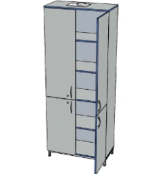 Metal Office and Residential Furniture Cabinet - Model Sh.K.8