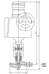 Adjustable Valve for Liquid Flow Control 10с-5-1
