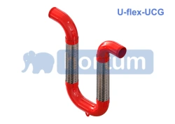 U-FLEX UCG Series Flexible Seismic Joint with External Thread DN 25mm to 100mm