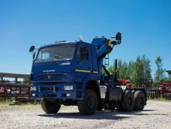 Hydraulic Crane Truck KMA on KAMAZ 5350 Platform Model 51K12N-U9