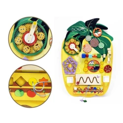 Yellow Pepper Busy Board for Child Development