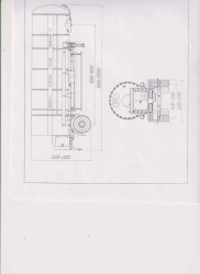Liquid Carbon Dioxide Semi-Trailer Tank PPCPTU-1, Type P1, Modification 95993-0000010-02 with Pump