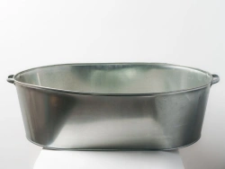 Oval Galvanized Steel Bath 100L