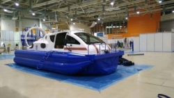 Small Amphibious Hovercraft "MARS-10" for Passenger and Cargo Transport
