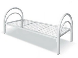 Curved Back Metal Bed K651.1.S