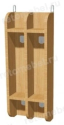 Wall-Mounted Towel Rack for Two Towels