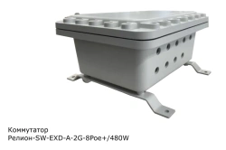 Explosion-Proof Managed Switch 8 Ports POE+ 480W - Relion-SW-EXD-A-2G