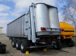 Tractor Trailer with Horizontal Unloading PTW-381