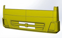 Front Cabin Fairing Panel with Spoilers 6520-8401010