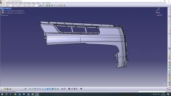Upper Right Wing Extension for Ural Next UC1A11-8403142