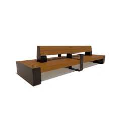Island Bench 77145 - Durable Park Seating