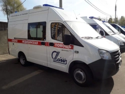 Medical Emergency Vehicle Class A, B, C; IAC-1767M5 on GAZelle NN A31R22, A31R3