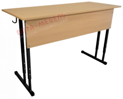 Adjustable Two-Seat Student Desk for Educational Institutions