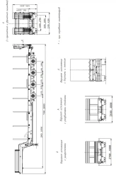CHMZAP-99903 Semi-Trailer for Transportation of Heavy Goods