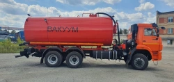 Combined Vacuum Tank Truck MV/MV-OD/MVS on Kamaz-65111-50 Chassis
