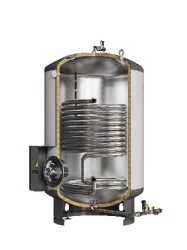 Indirect Heating Water Heater GOPPO BKN Yenisei-800