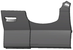 Lower Cover Assembly for Vehicles M1 and N1 - 1681859381