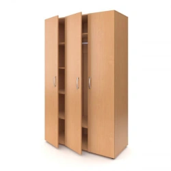 Three-Door Combined Clothing Wardrobe