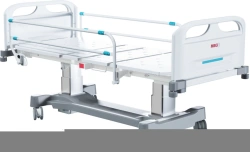 Functional Medical Bed with Electric Height Adjustment and Plastic Backrests MEGI Swift 1