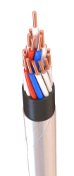 Control Cable with Copper Conductors and Rubber Insulation for Up to 660V
