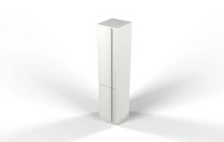 High Document Shelf with Solid Doors R2