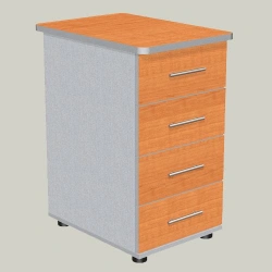 Four-Drawer Side Cabinet TG-4