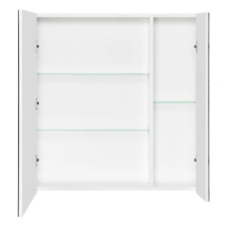 Aquaton Beverly 80 White Mirror Cabinet 1A237102BV0101