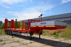 Politran 94163-051 Semi-Trailer with Plant Axle 1201-241002 and Tire 445/65R22.5