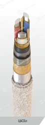 Power Cable with Aluminum Conductors and Paper Insulation, 6/10 kV
