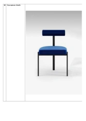 Sky Armchair with Metal Frame