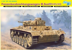 Assembled Model Tank Pz. Boeb.Wg.III Ausf. F