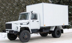 Food Transport Vans Type 27901 Based on GAZ 3308 Chassis