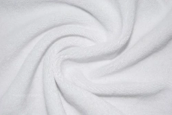 Terry Knit Fabric Bleached 100% Cotton