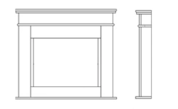 Wooden Panel Framing for Niches and Furniture - RL 07/17